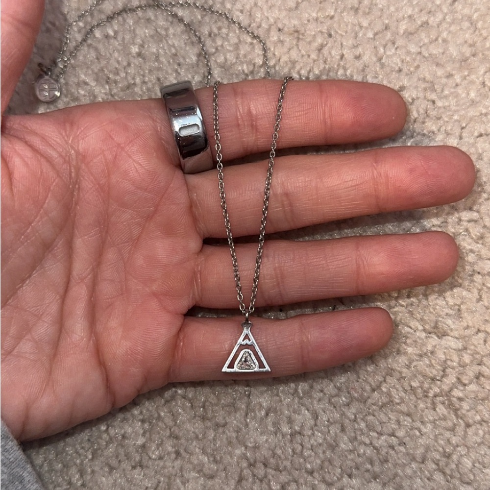 Teepee necklace